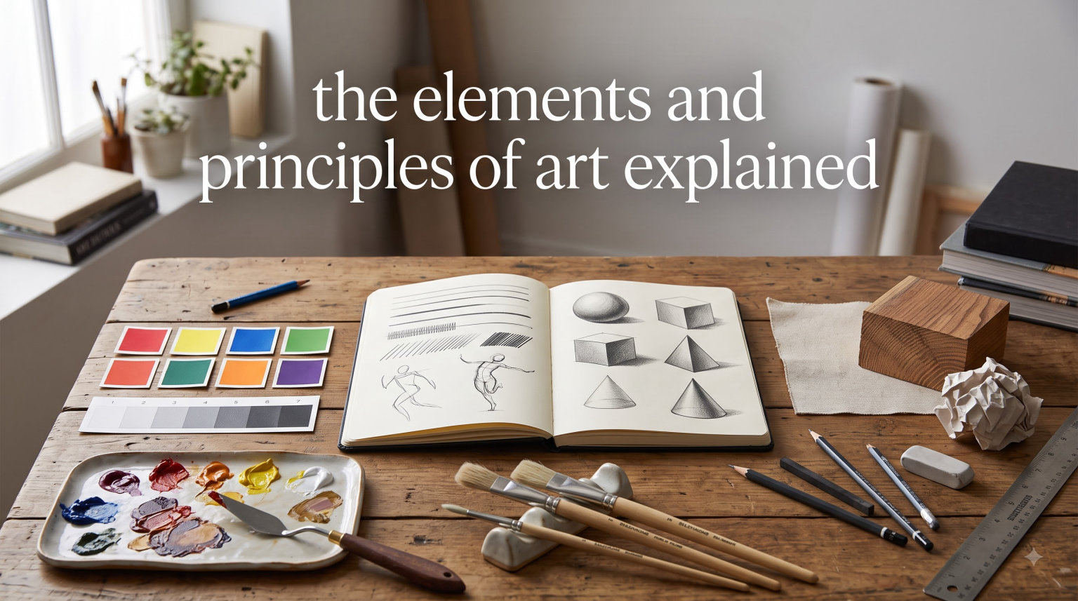 the elements and principles of art explained