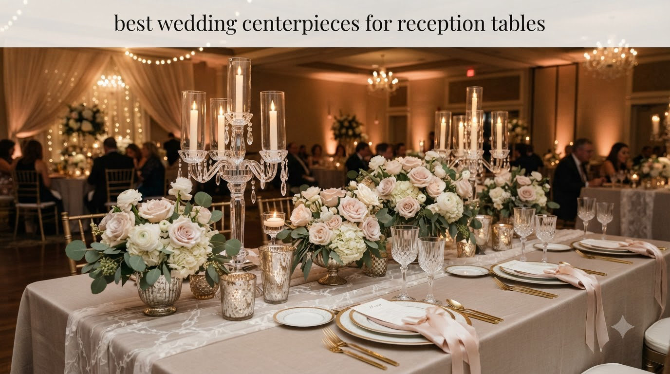best wedding centerpieces for reception tables