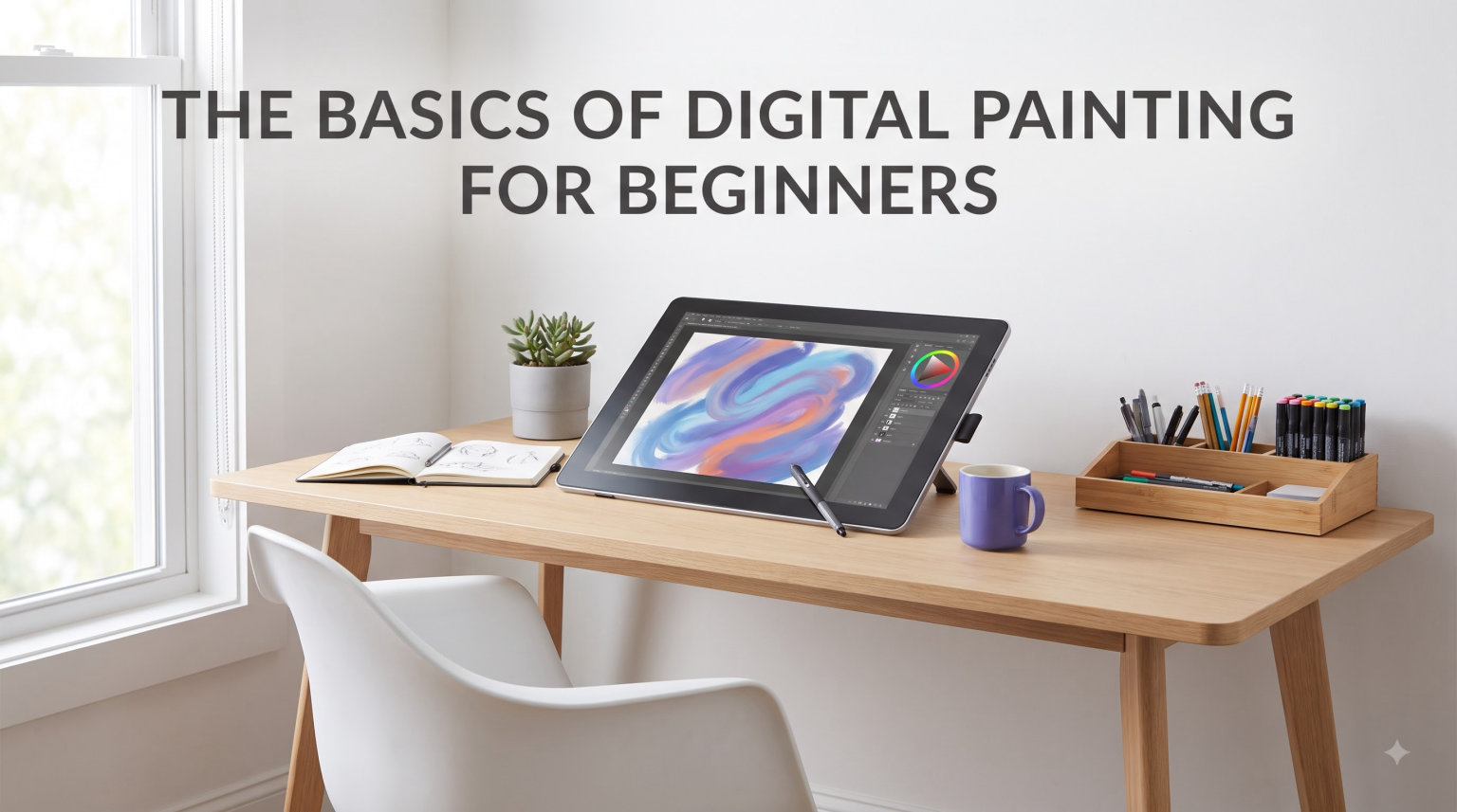 the basics of digital painting for beginners