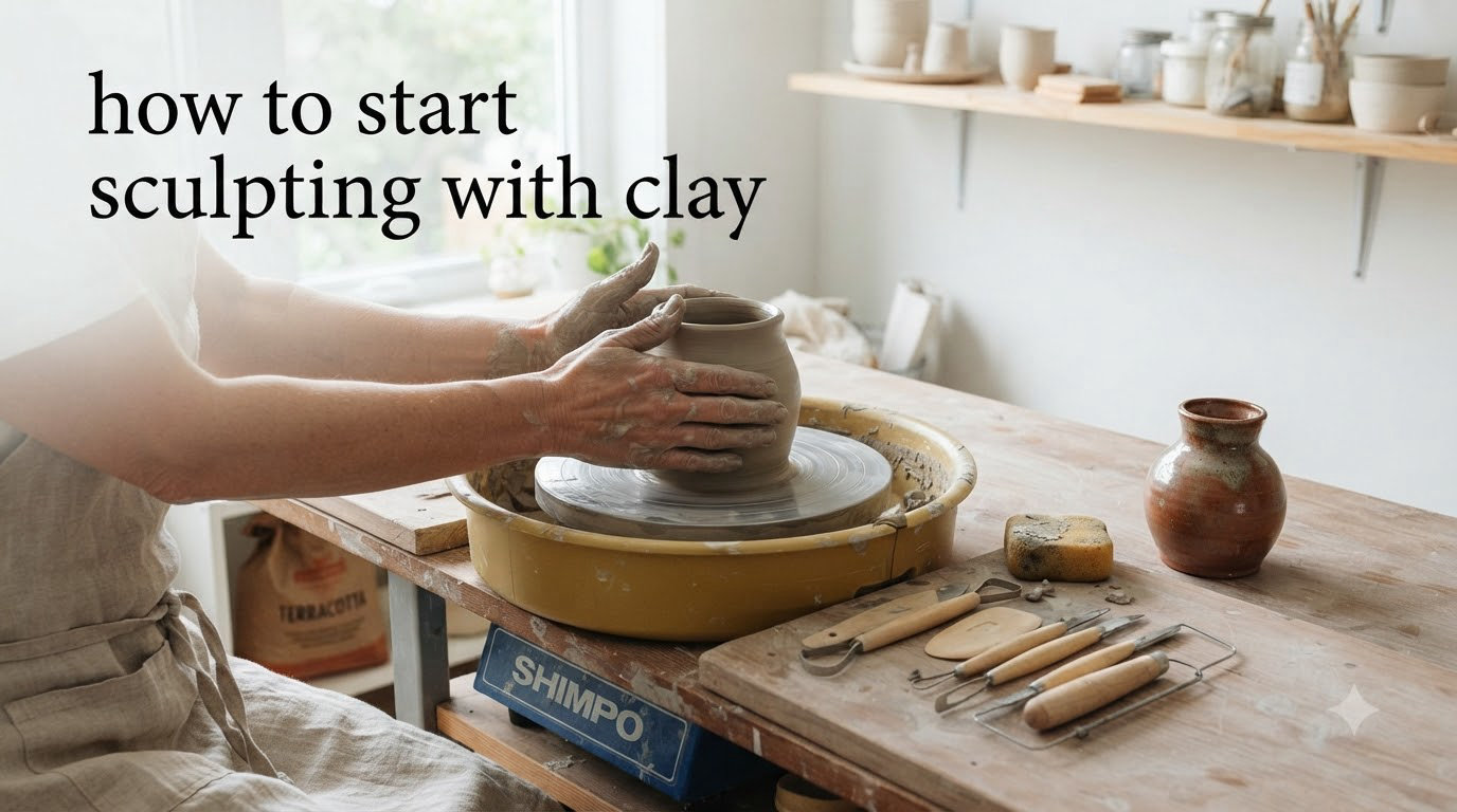 how to start sculpting with clay