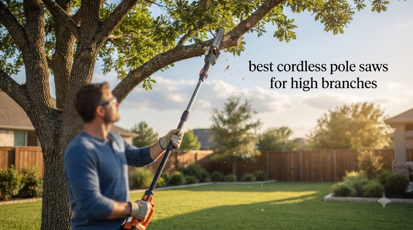 best cordless pole saws for high branches