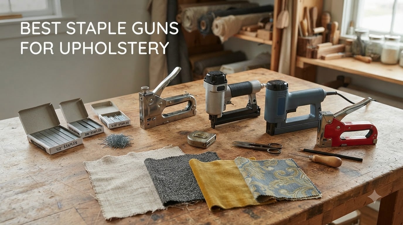 best staple guns for upholstery