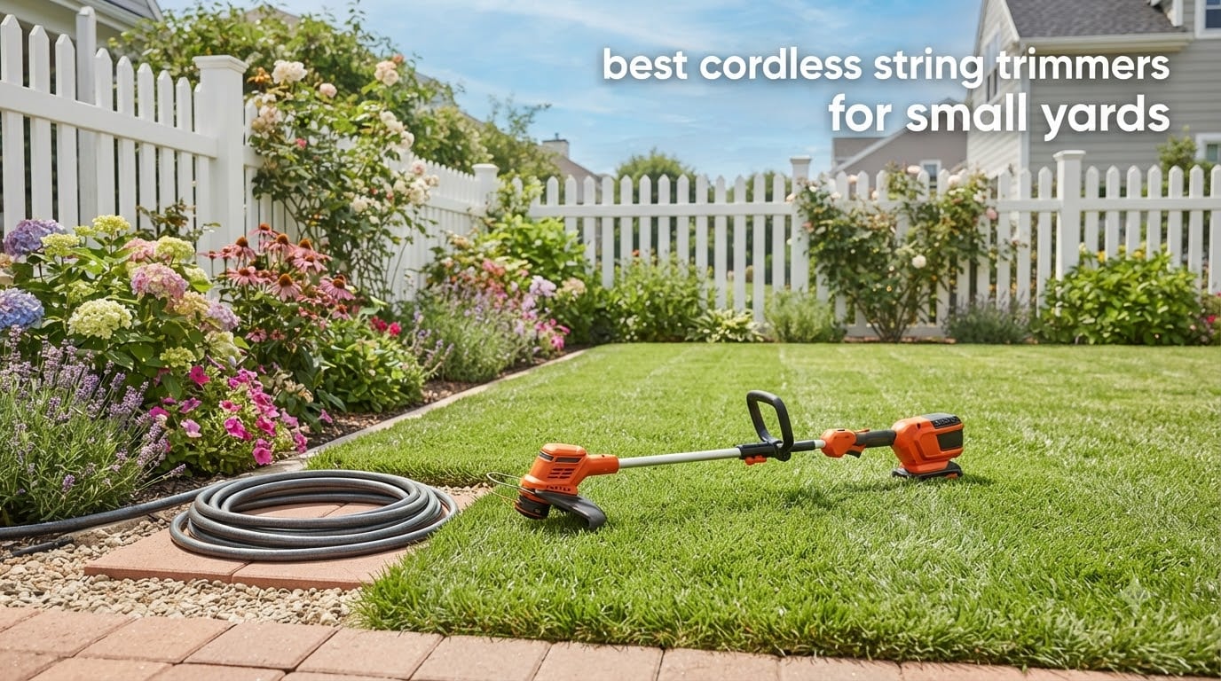best cordless string trimmers for small yards