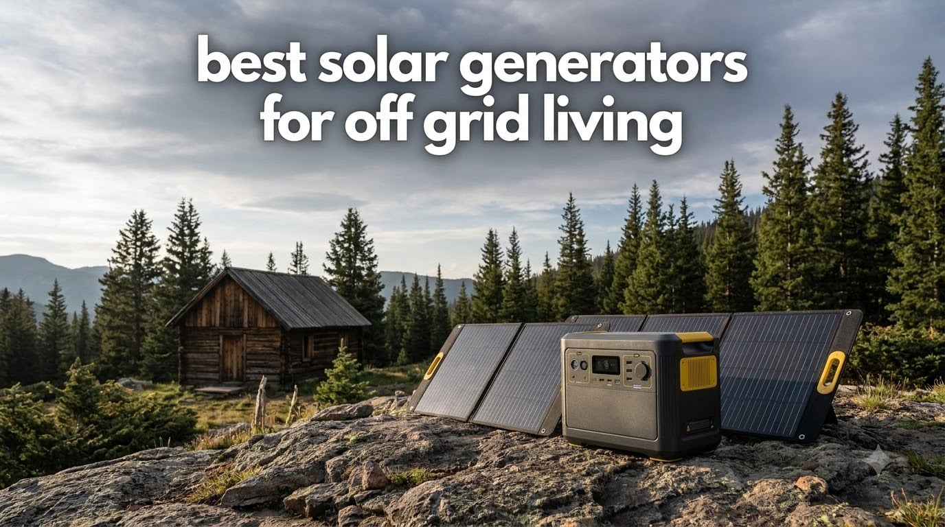 best solar generators for off grid living