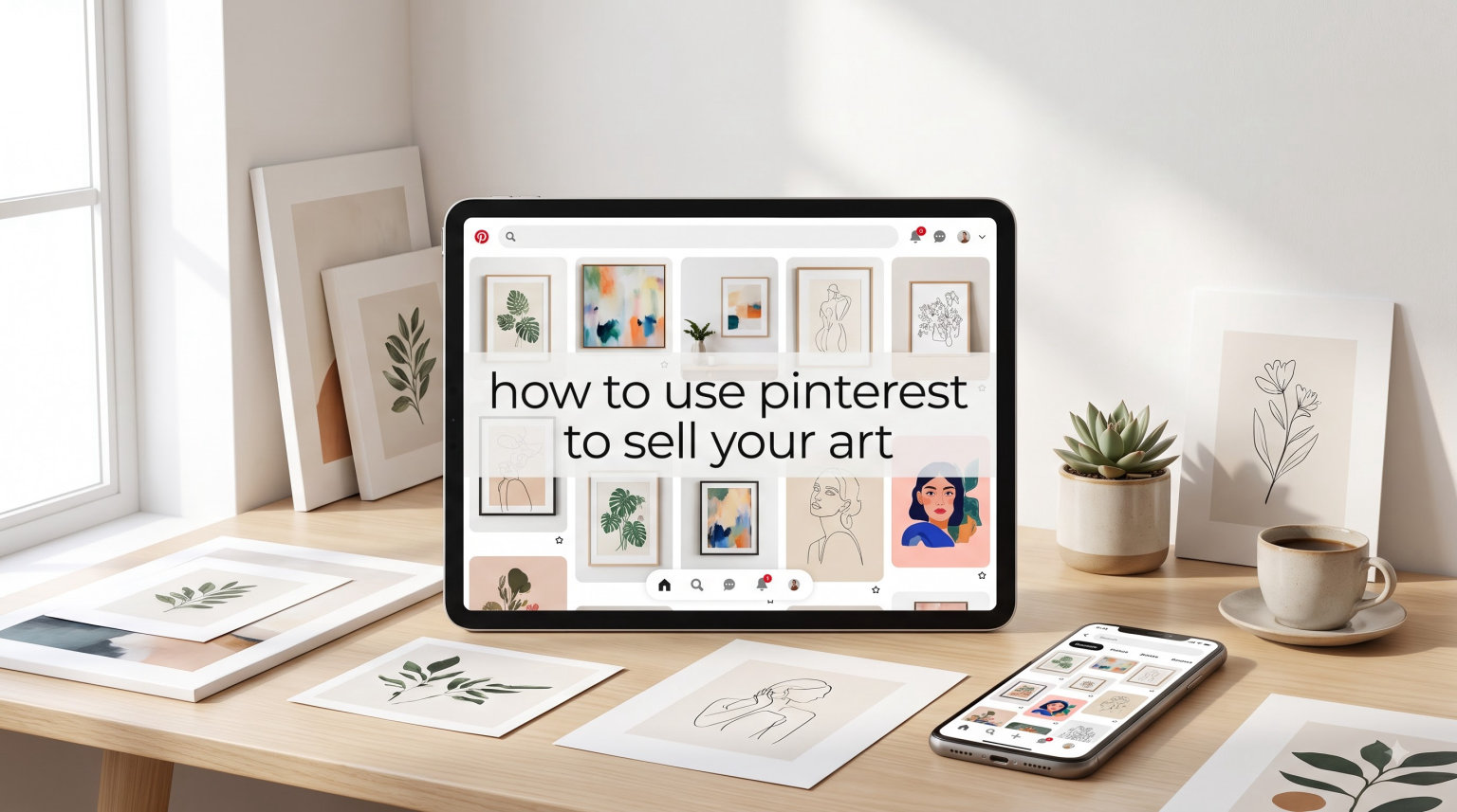 how to use pinterest to sell your art