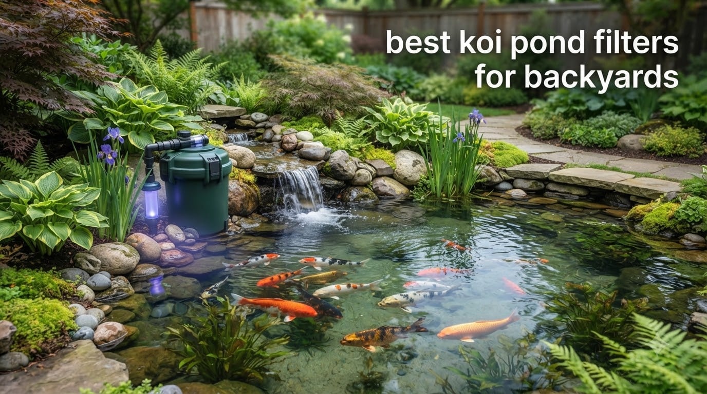 best koi pond filters for backyards