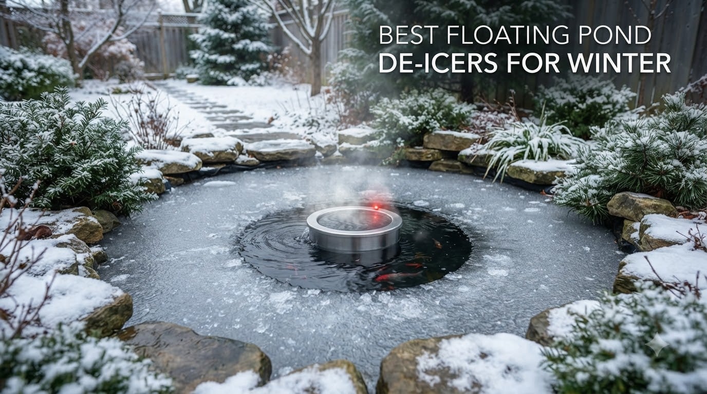 best floating pond de-icers for winter