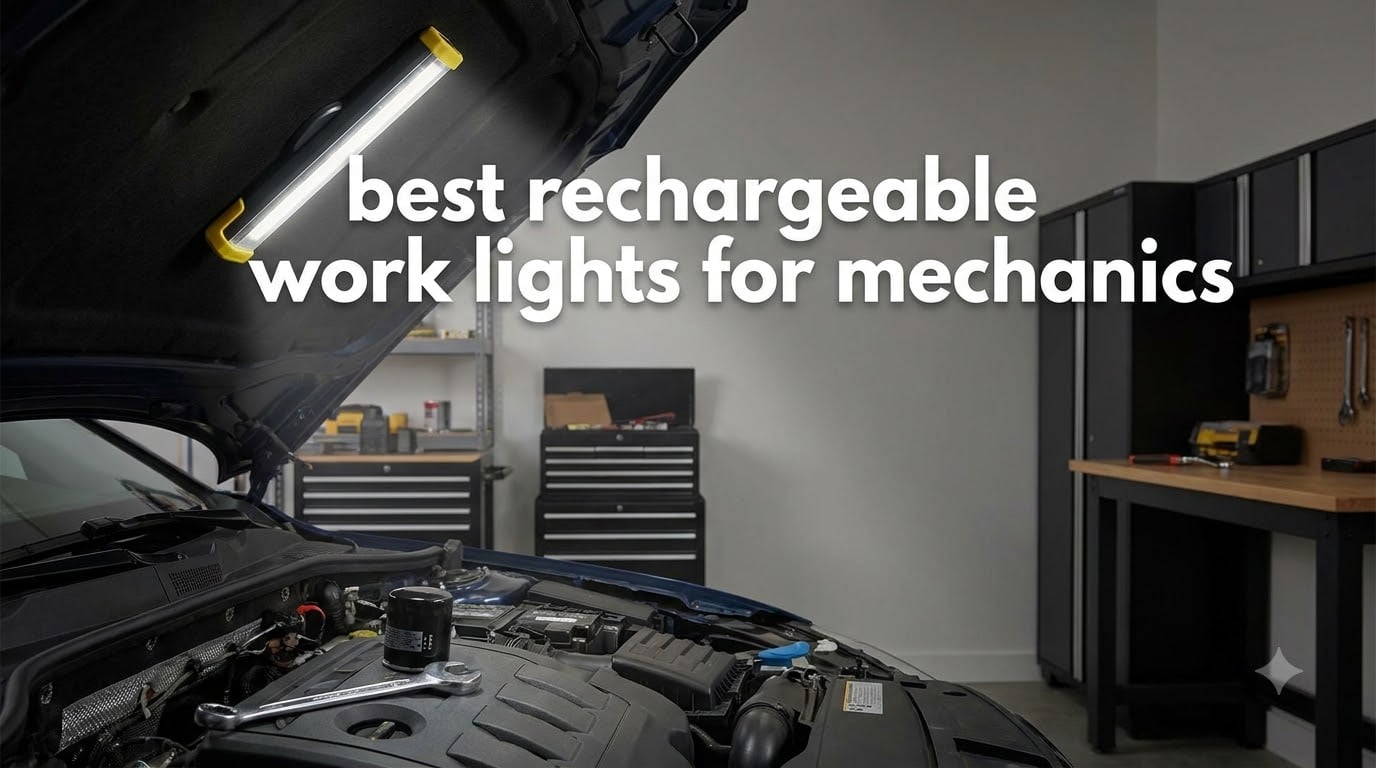 best rechargeable work lights for mechanics