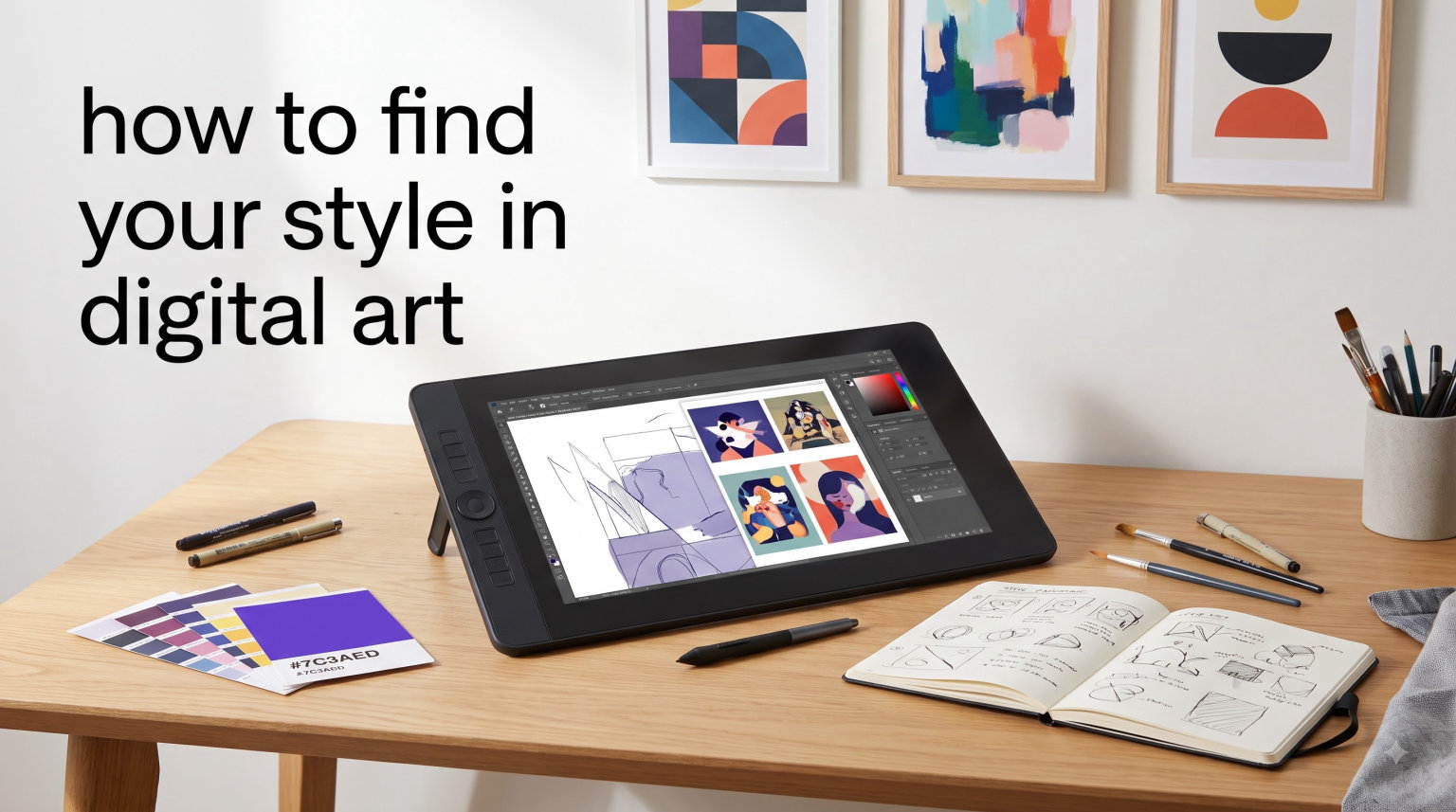 how to find your style in digital art