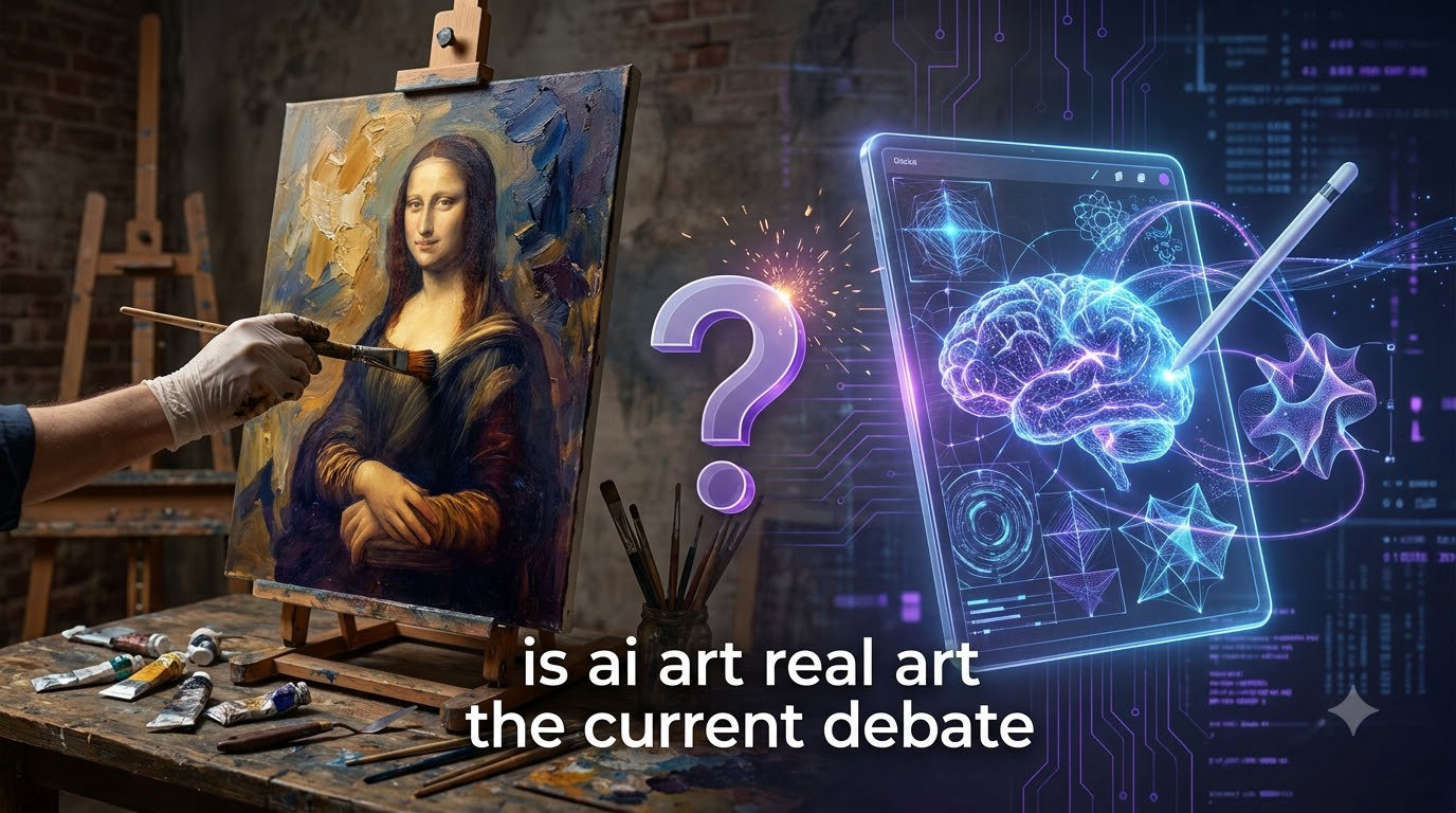 is ai art real art the current debate