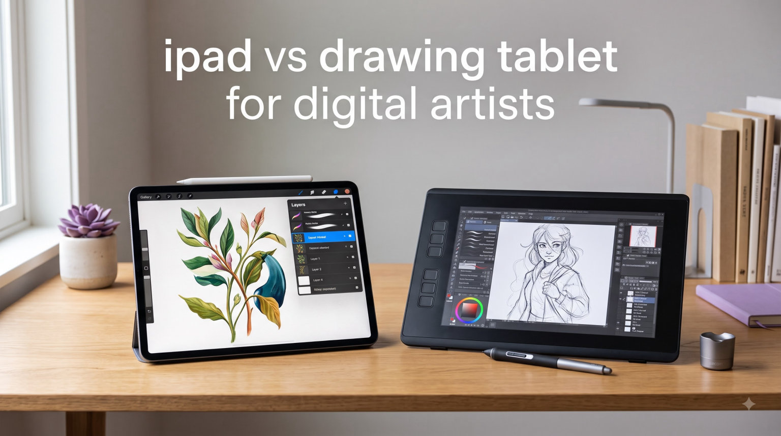 ipad vs drawing tablet for digital artists