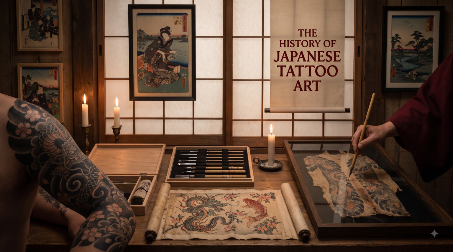 the history of japanese tattoo art