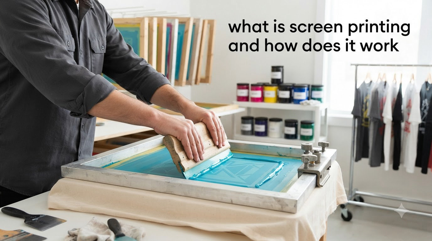 what is screen printing and how does it work