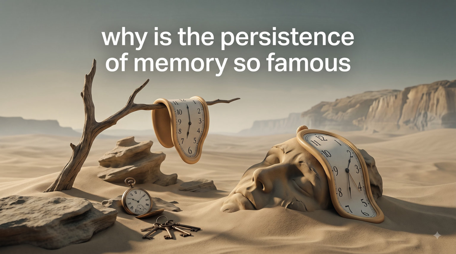 why is the persistence of memory so famous