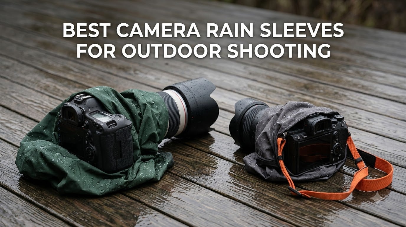 best camera rain sleeves for outdoor shooting