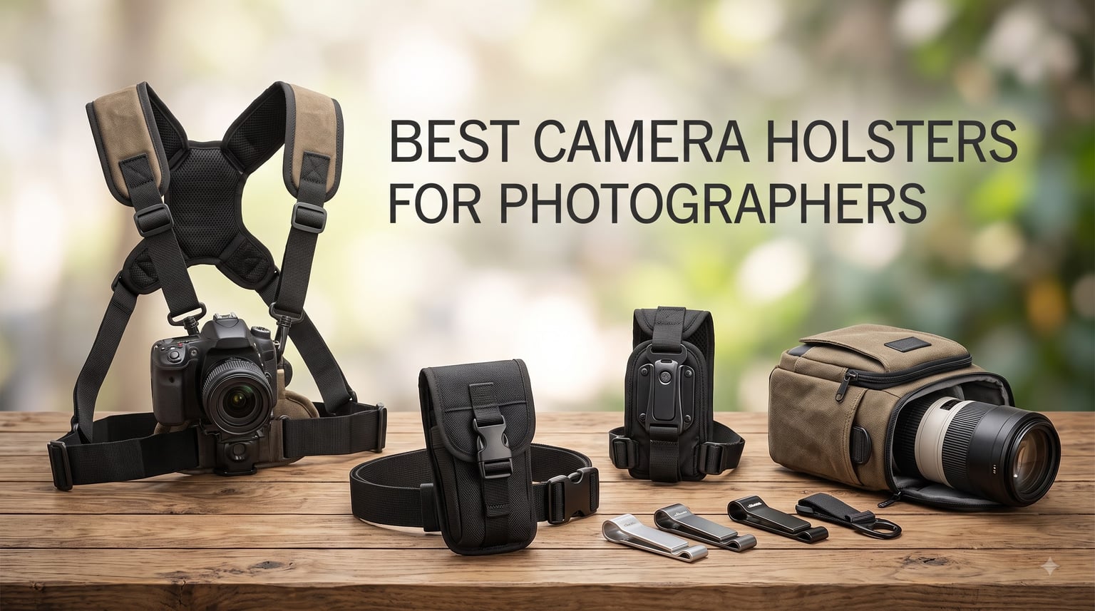 best camera holsters for photographers