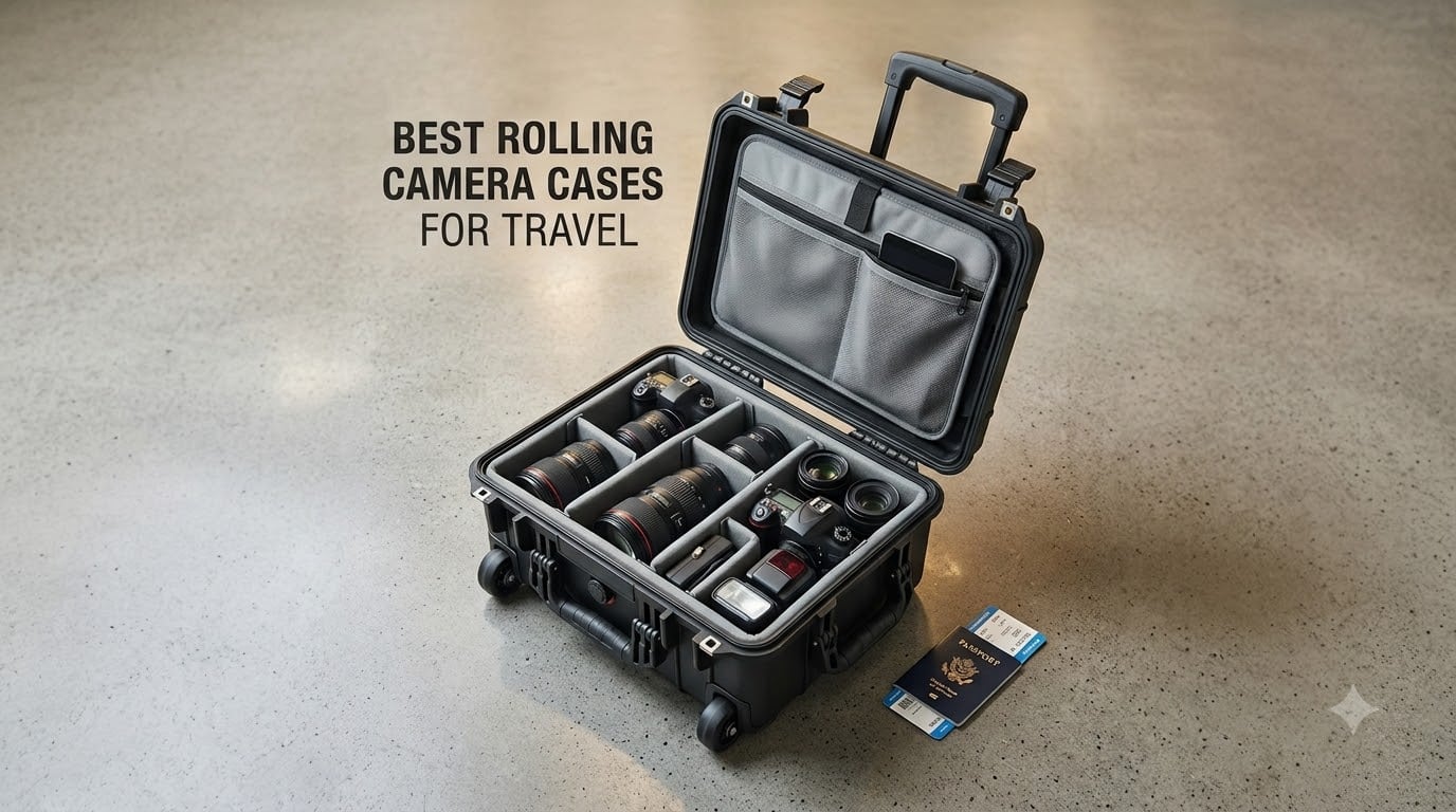 best rolling camera cases for travel