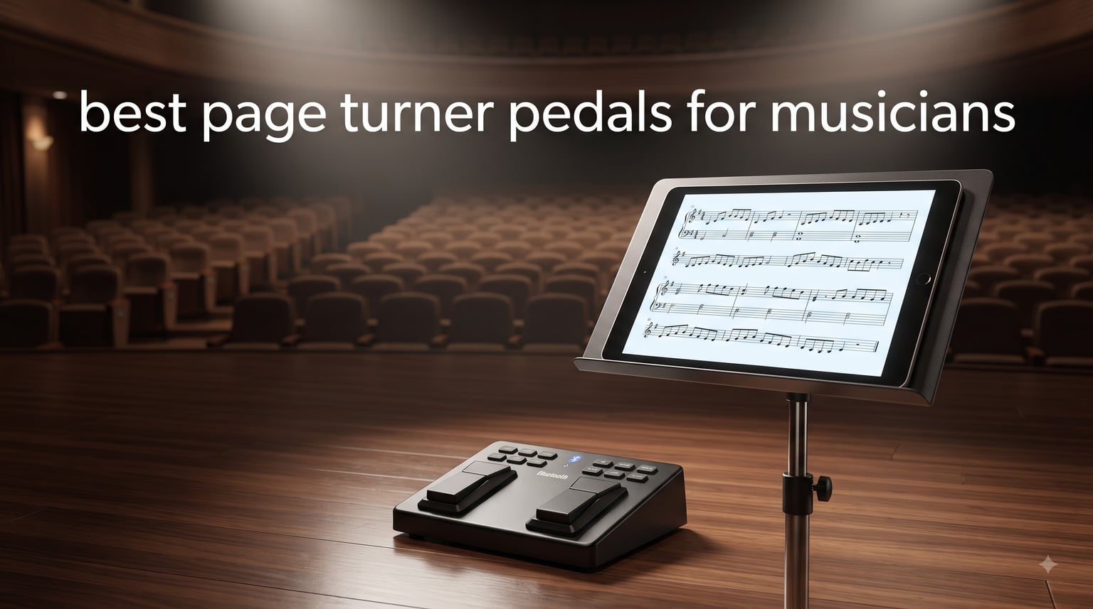 best page turner pedals for musicians