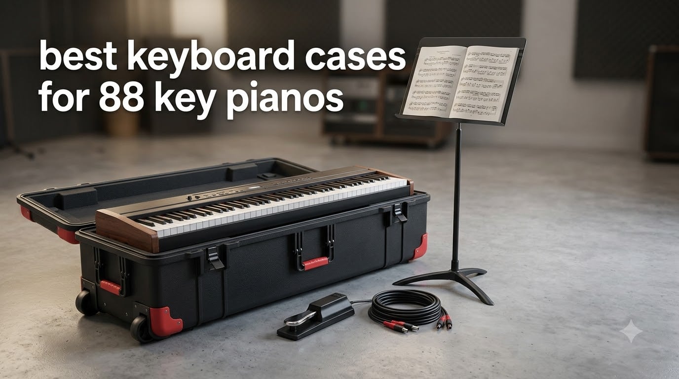 best keyboard cases for 88 key pianos