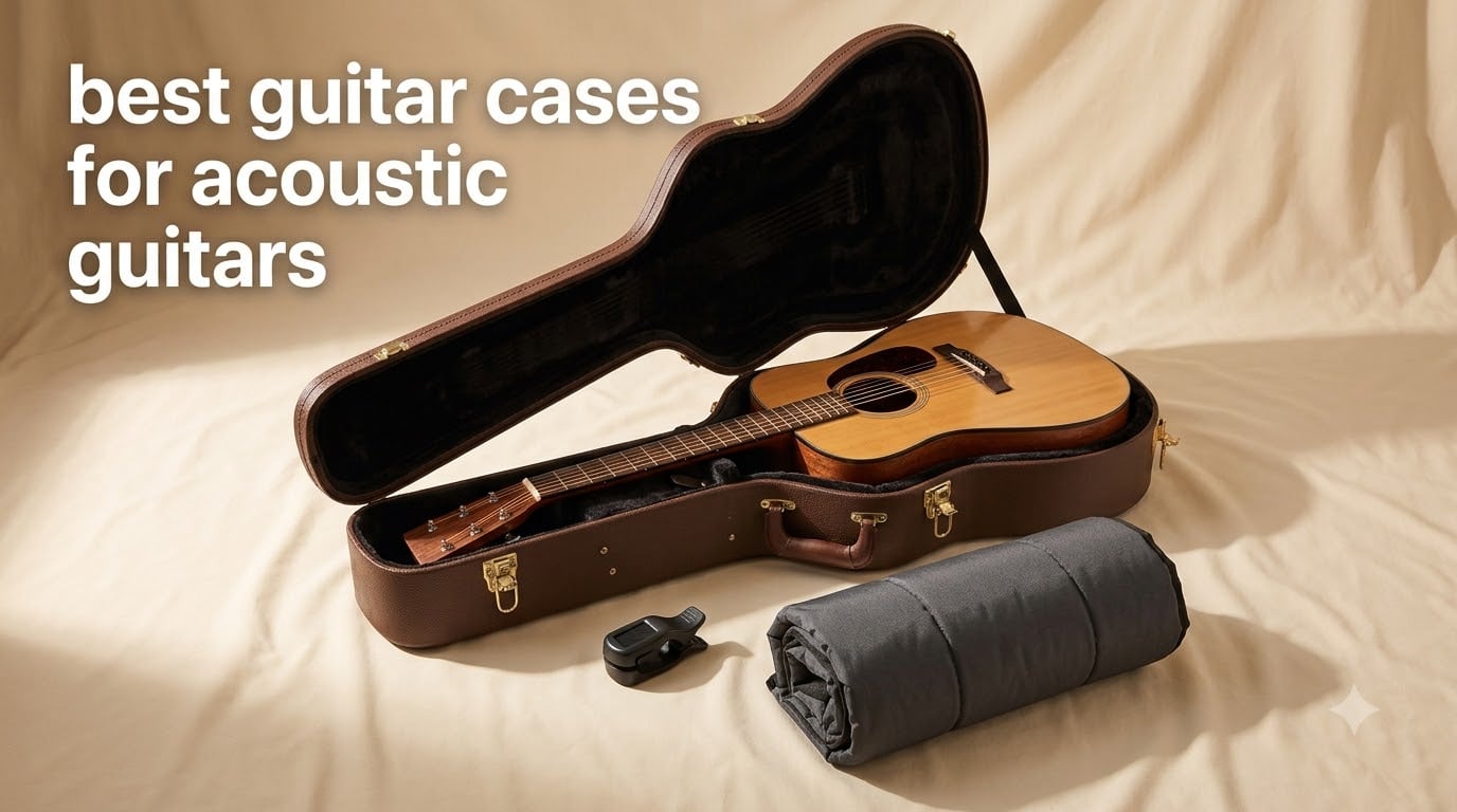 best guitar cases for acoustic guitars