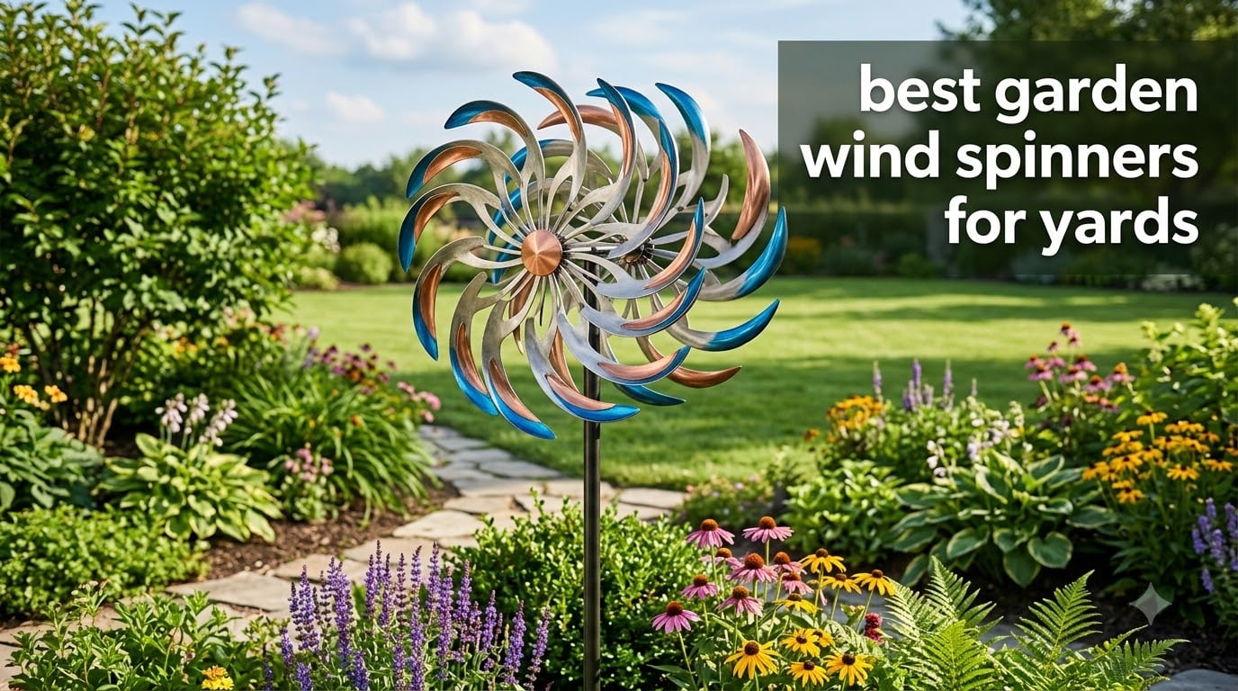 best garden wind spinners for yards