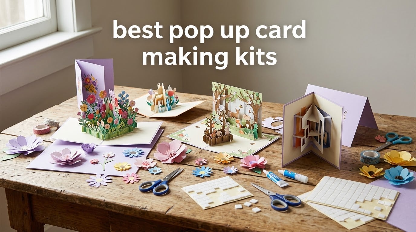 best pop up card making kits
