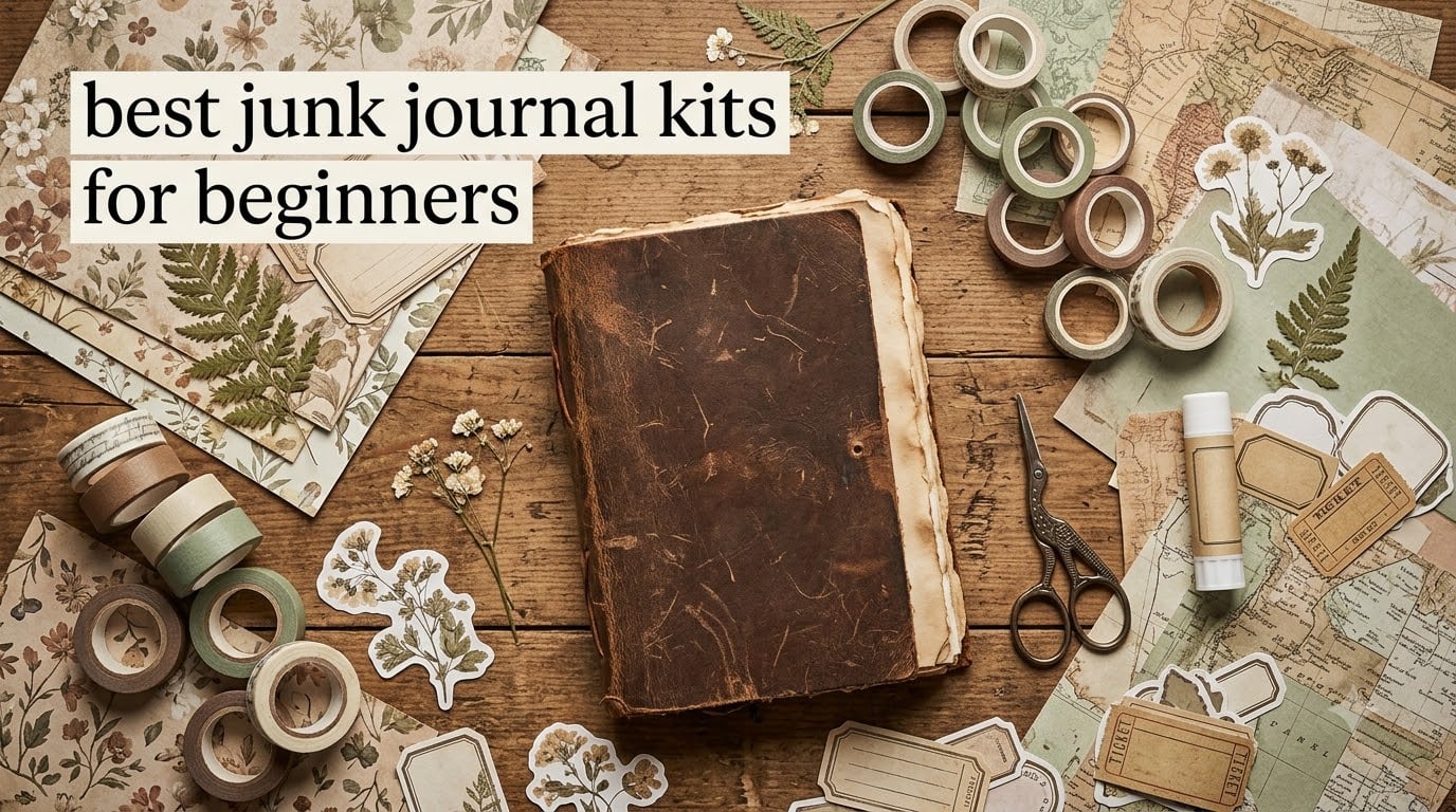 best junk journal kits for beginners