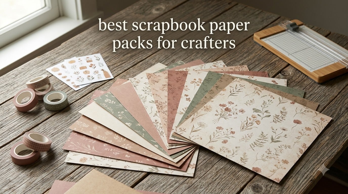 best scrapbook paper packs for crafters