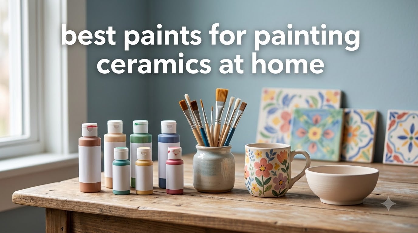 best paints for painting ceramics at home