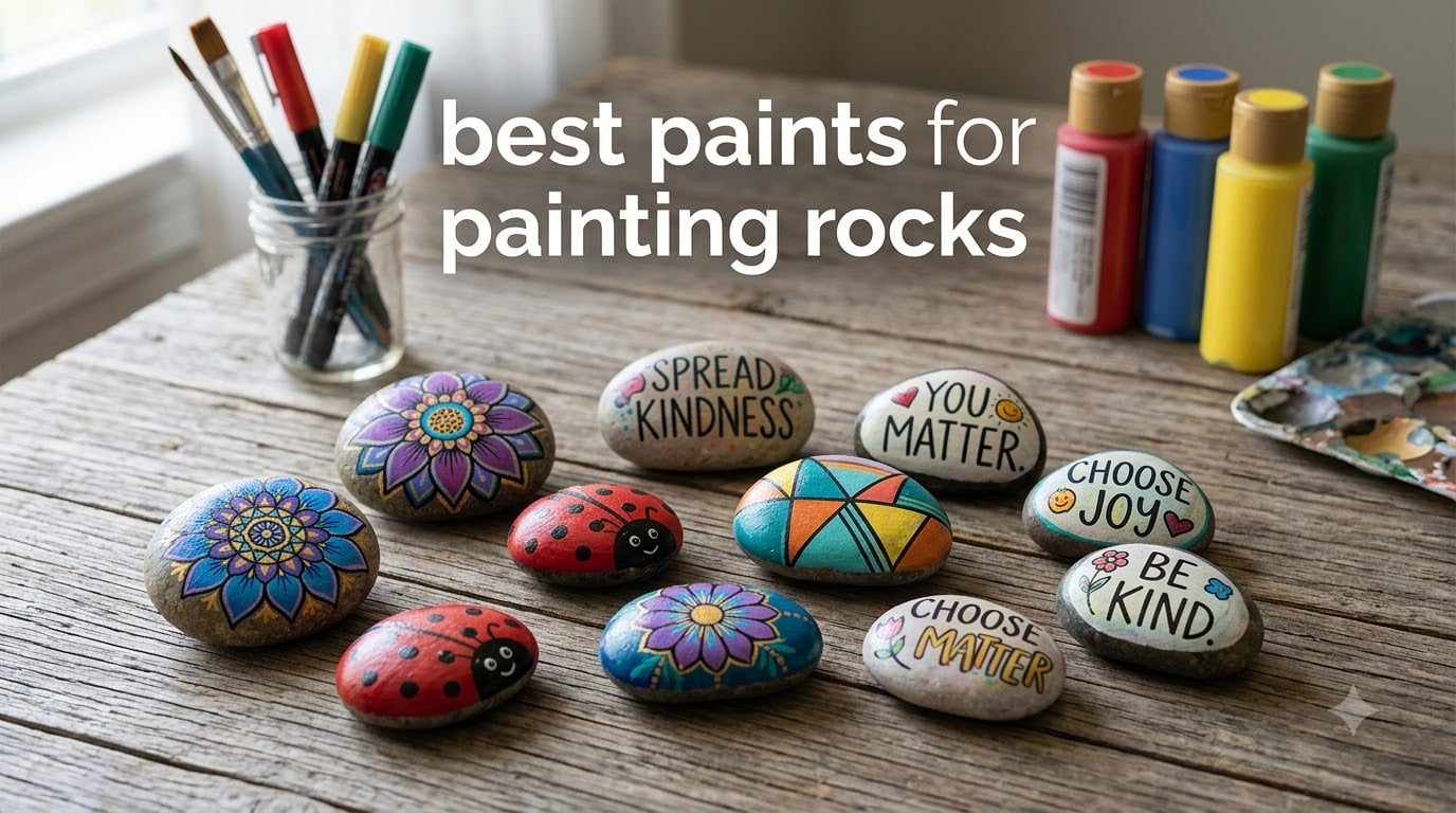 best paints for painting rocks