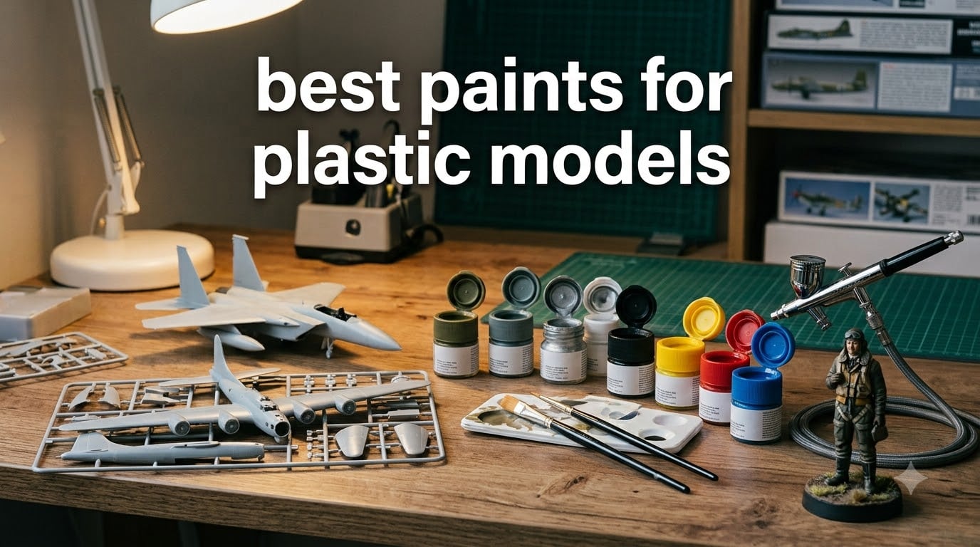 best paints for plastic models