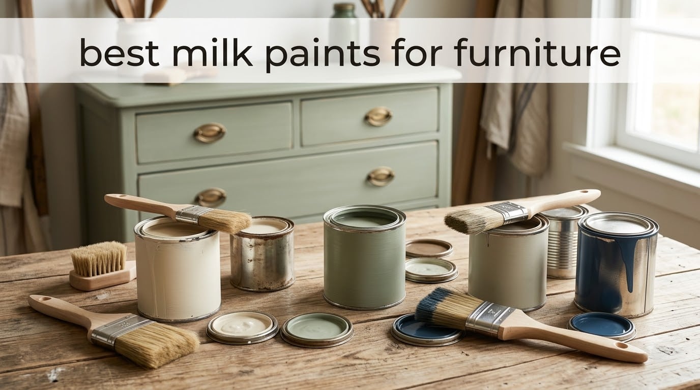 best milk paints for furniture