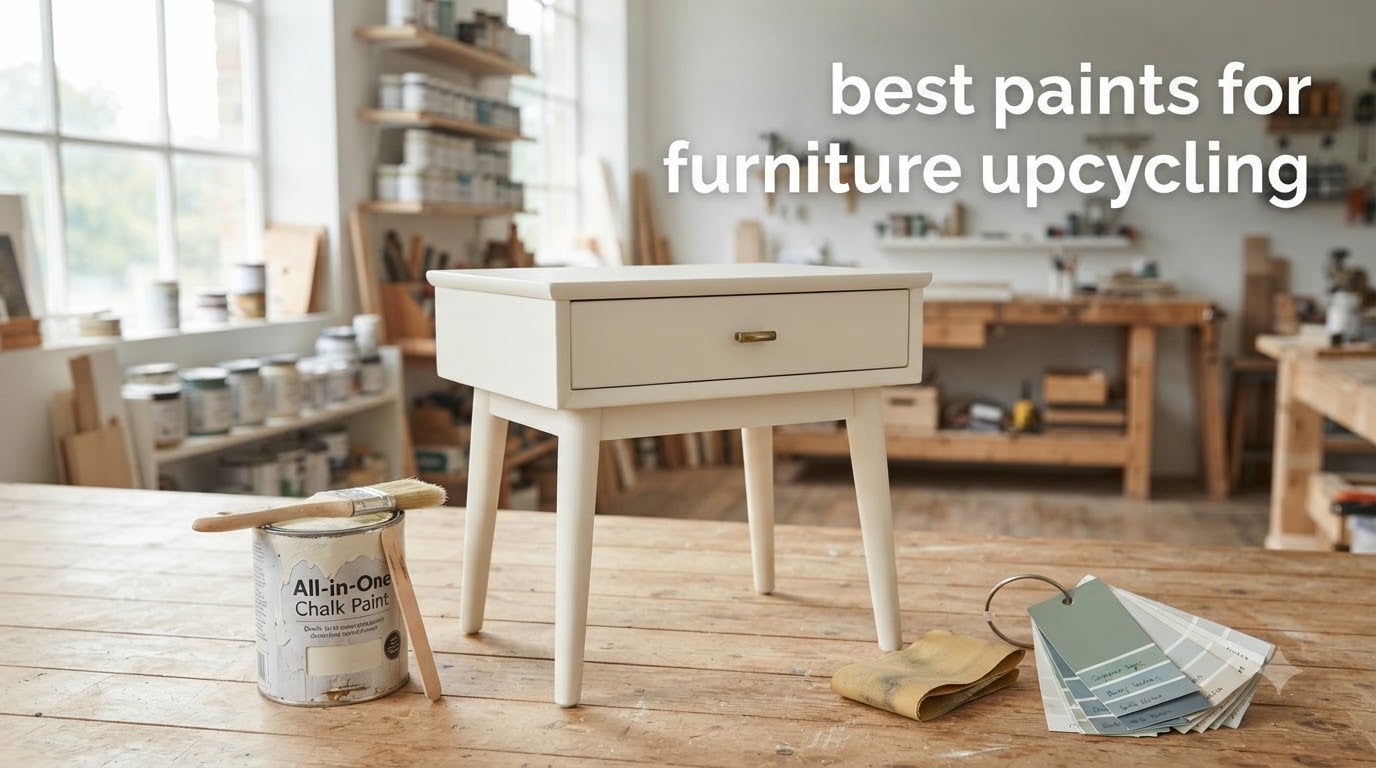 best paints for furniture upcycling