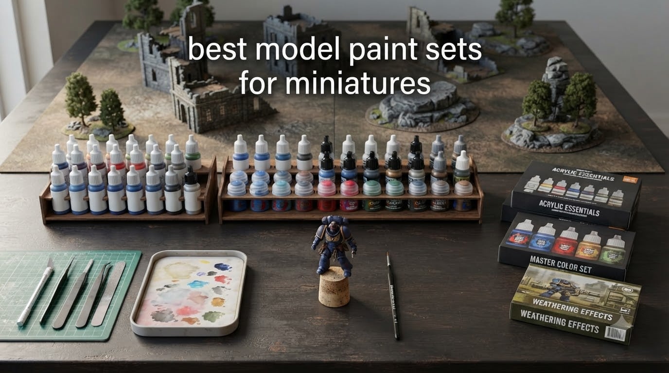 best model paint sets for miniatures