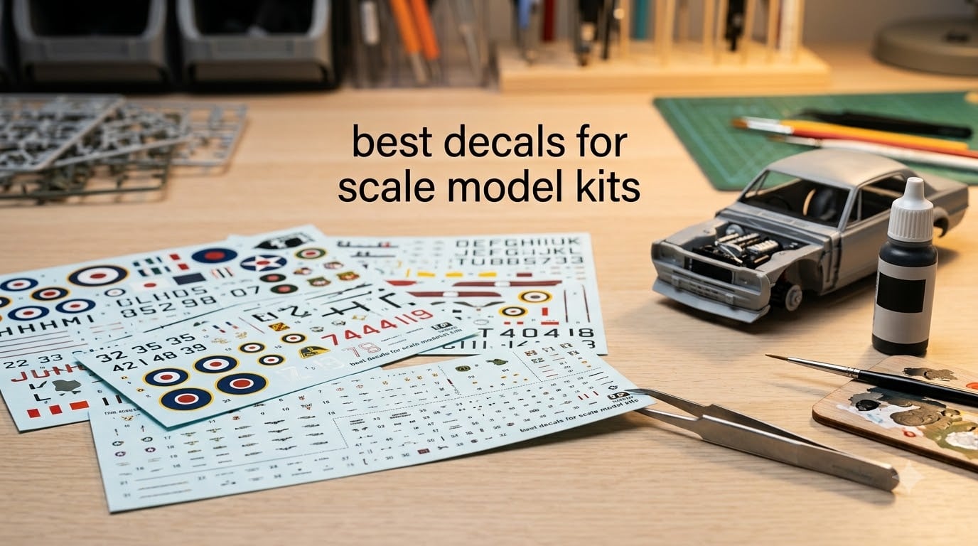best decals for scale model kits