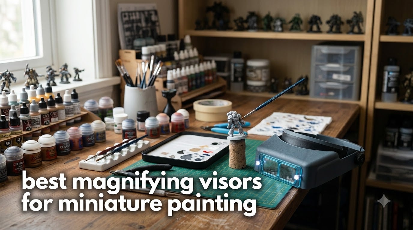 best magnifying visors for miniature painting