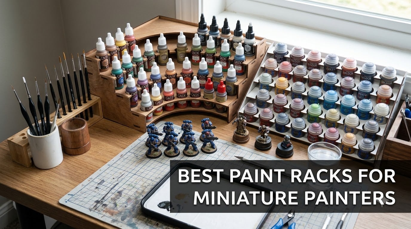 best paint racks for miniature painters