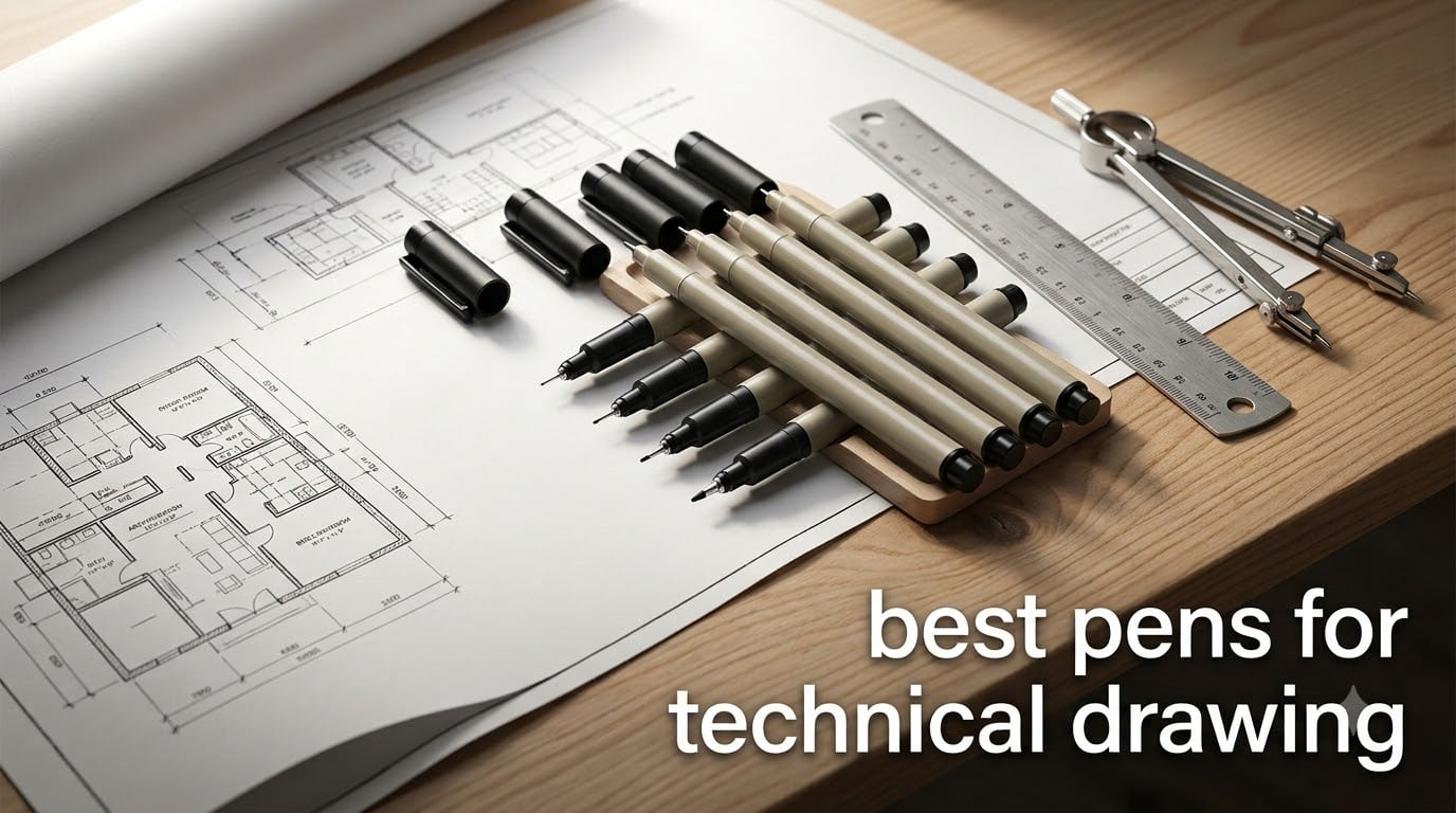 best pens for technical drawing