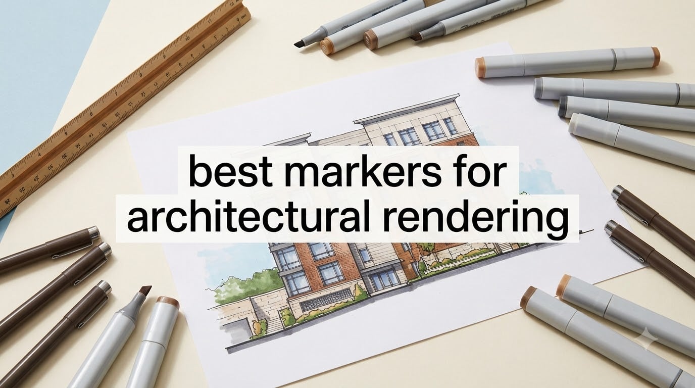 best markers for architectural rendering