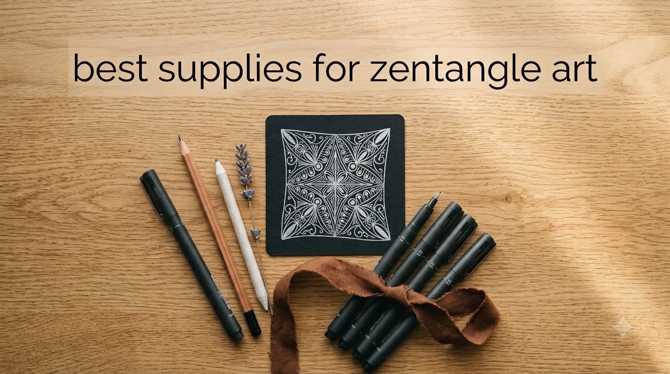 best supplies for zentangle art
