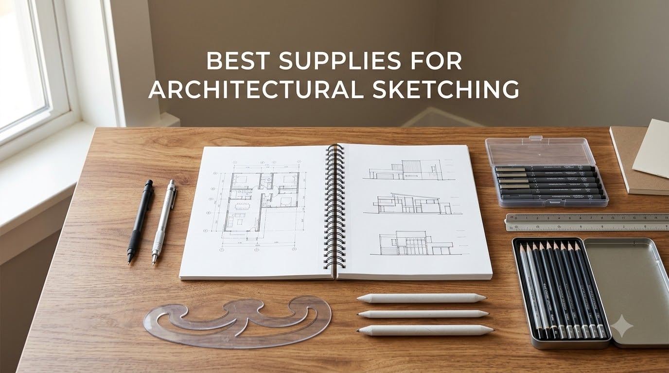 best supplies for architectural sketching