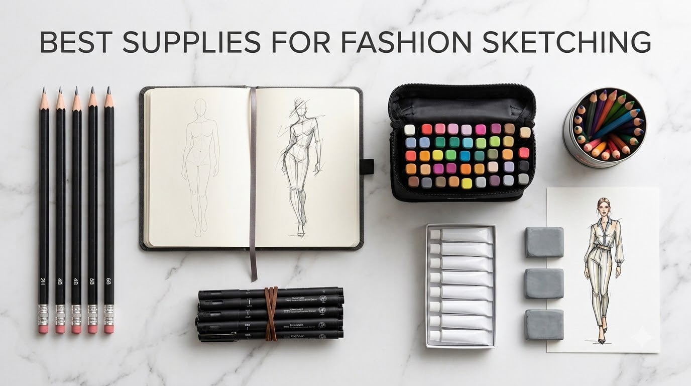 best supplies for fashion sketching