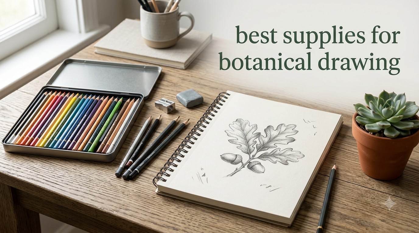 best supplies for botanical drawing