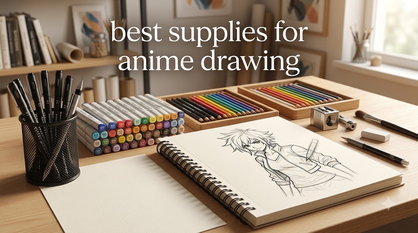 best supplies for anime drawing