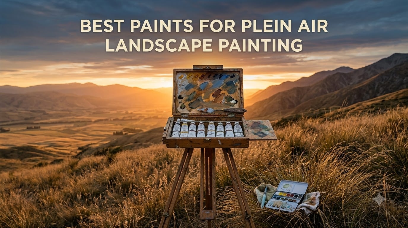 best paints for plein air landscape painting