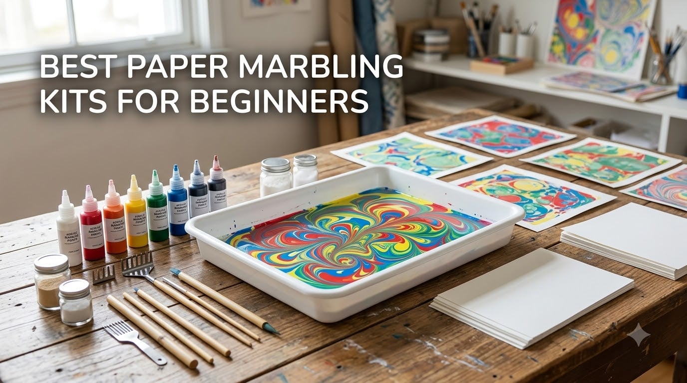 best paper marbling kits for beginners