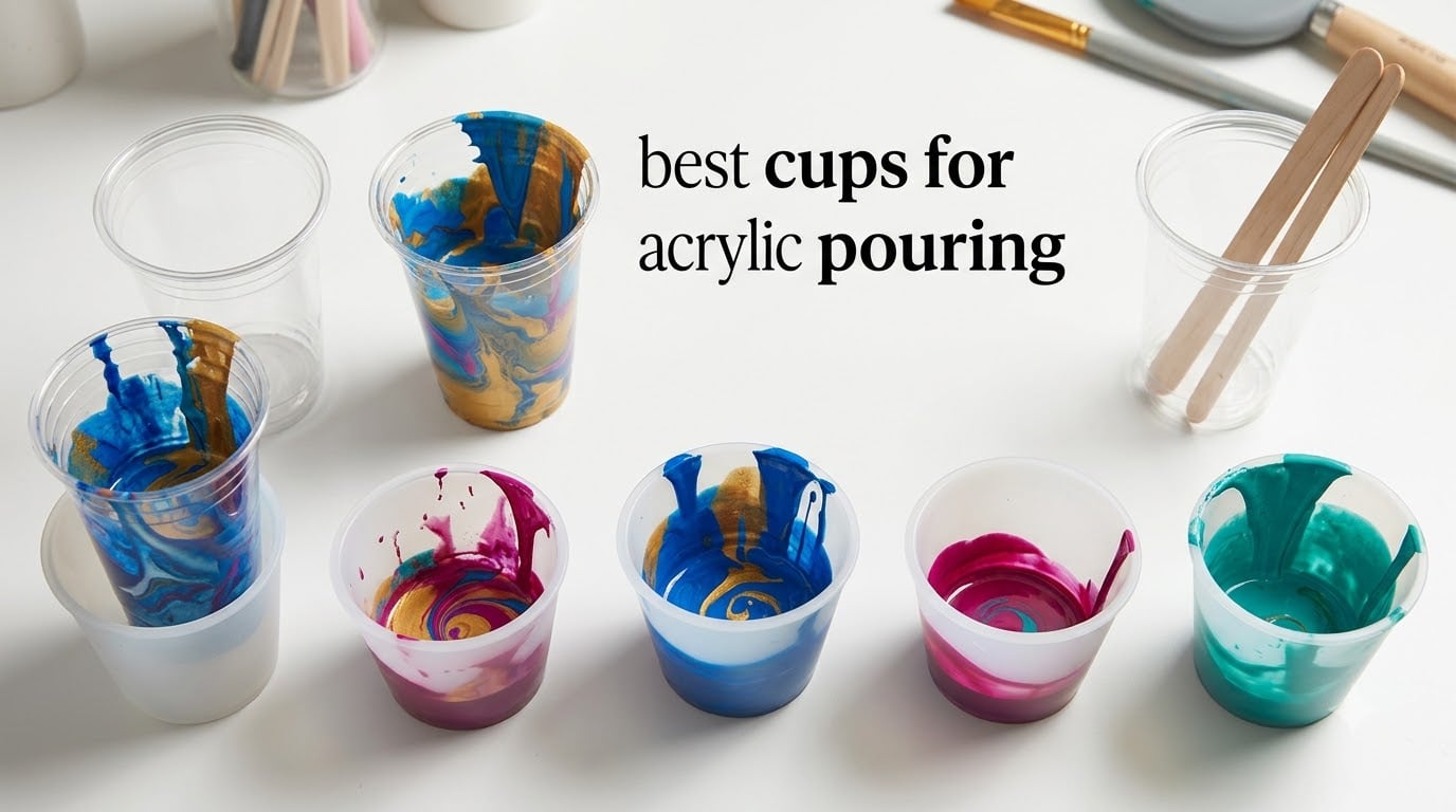 best cups for acrylic pouring