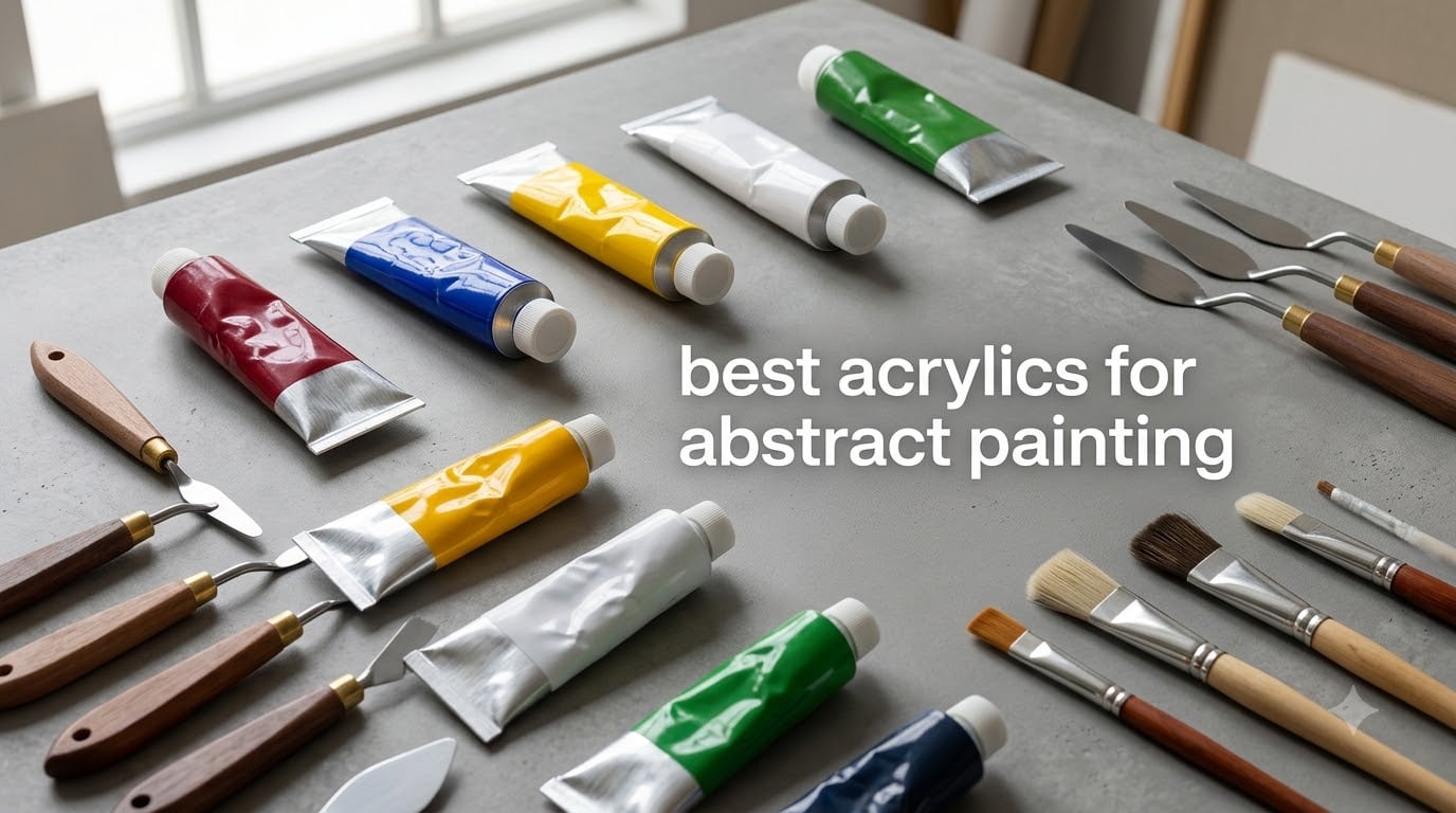 best acrylics for abstract painting
