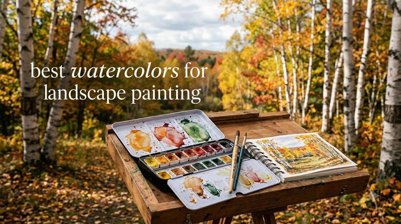 best watercolors for landscape painting