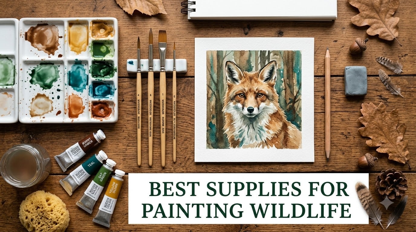 best supplies for painting wildlife